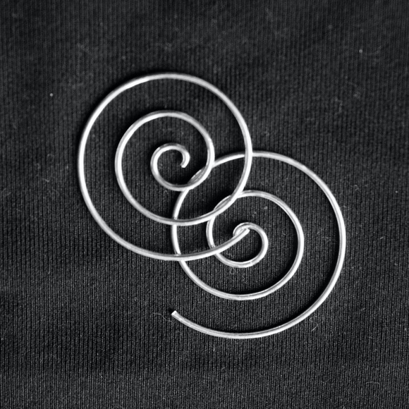 Jewelry - Down-the-Rabbit-Hole spiral earrings